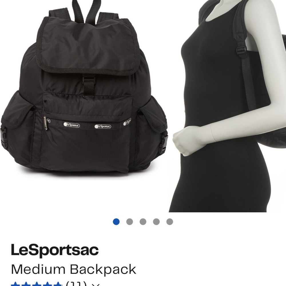 Lesportsac medium backpack new in package